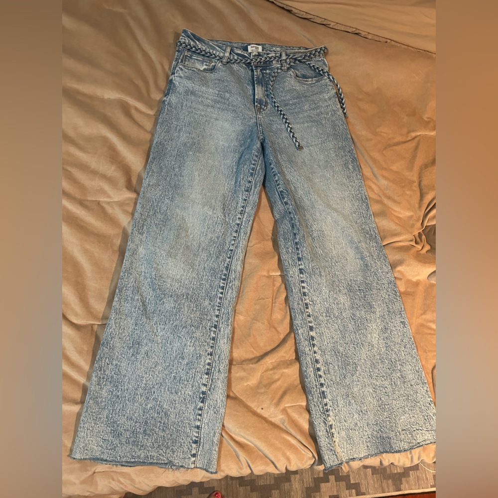 Kensie Light Blue Wide Leg Jeans